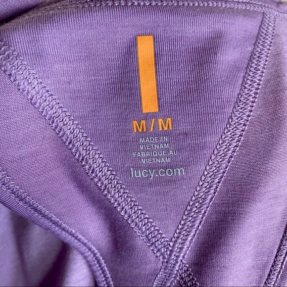 LUCY Lavender Racerback‎ Tank - Picture 5 of 5